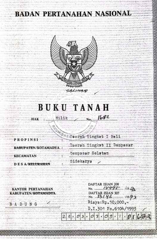 dijual tanah jl pendidikan