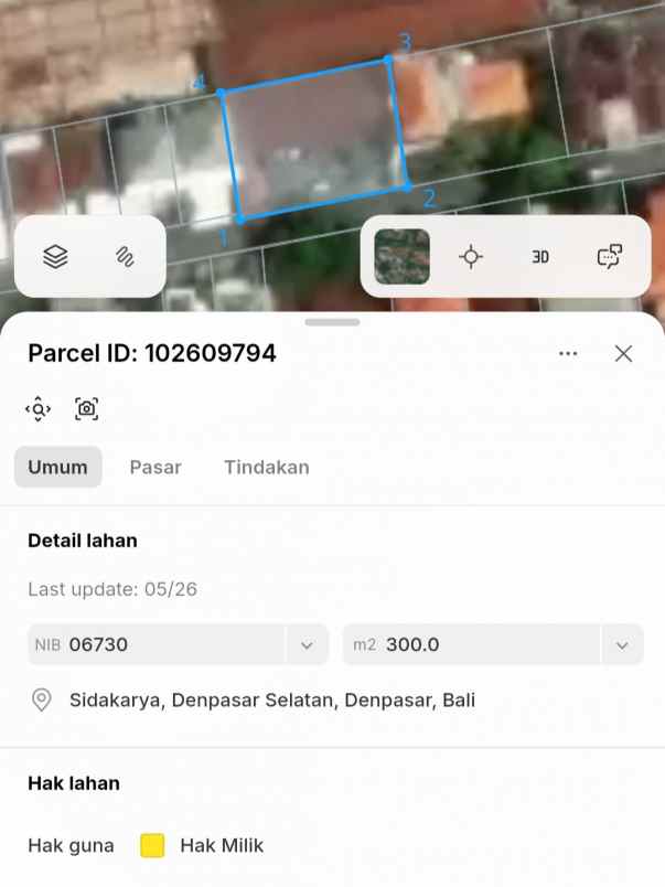 dijual tanah jl pendidikan