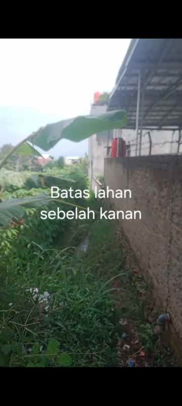 dijual tanah jl permana citeureup