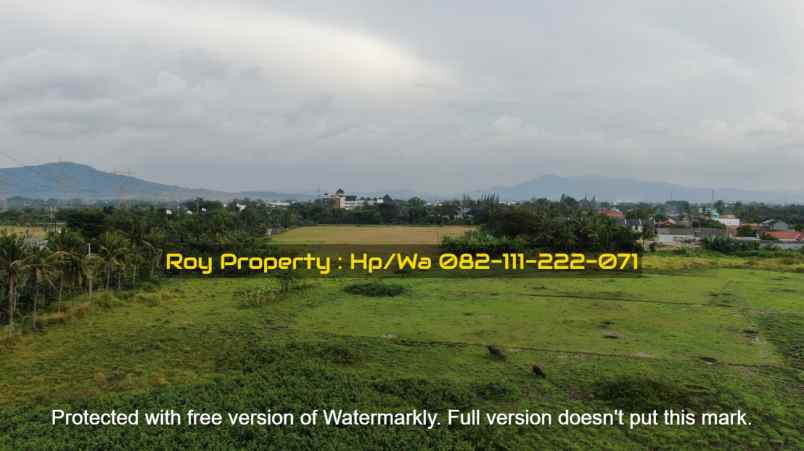 dijual tanah jl raya bojonegara serdang