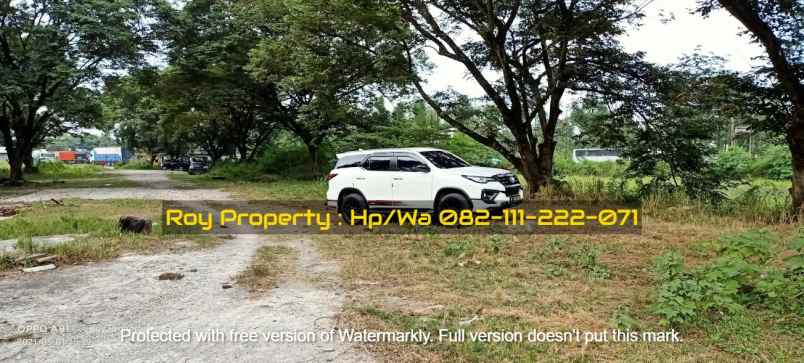 dijual tanah jl raya bojonegara serdang