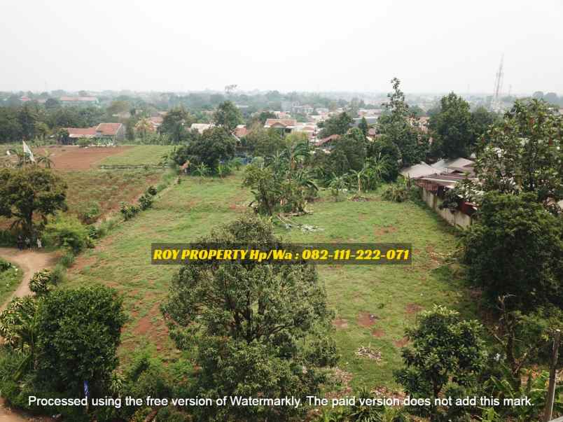 dijual tanah jl sholeh iskandar kayu