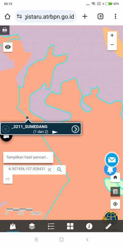 dijual tanah jl simpang cibuntu