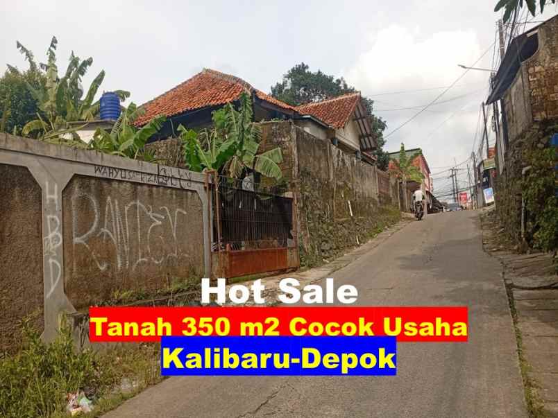 dijual tanah kalibaru cilodong depok