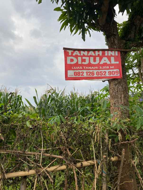 dijual tanah kebun dekat wisata situ bagendit garut