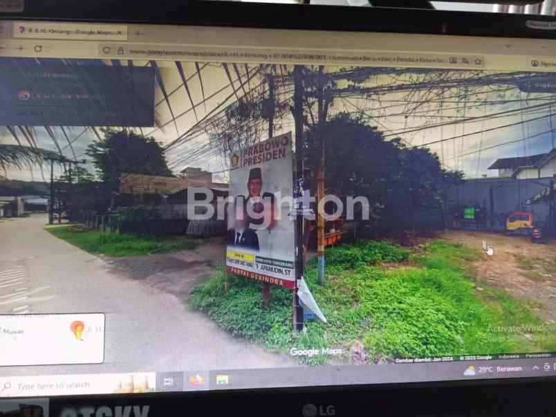 dijual tanah kel jurumudi baru kec