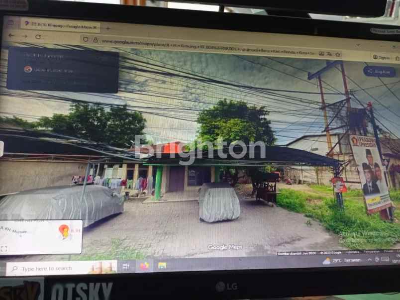 dijual tanah kel jurumudi baru kec
