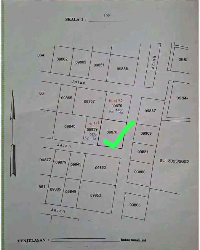 dijual tanah krajan