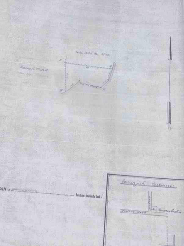 dijual tanah muding gatsu barat