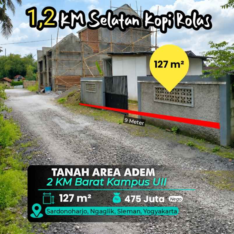 dijual tanah ngaglik