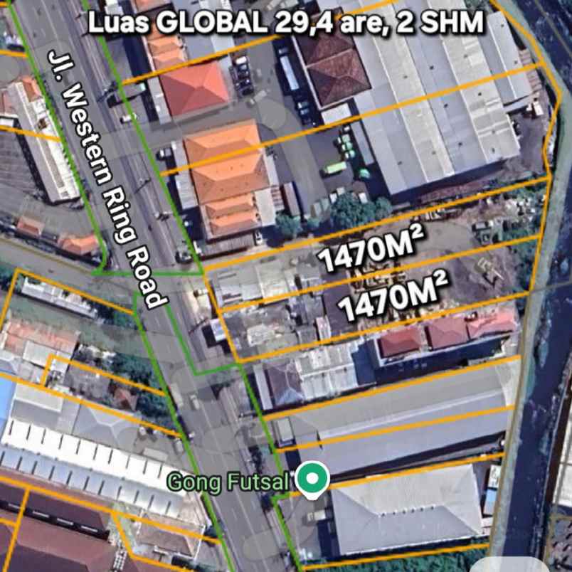 dijual tanah padangsambian kelod