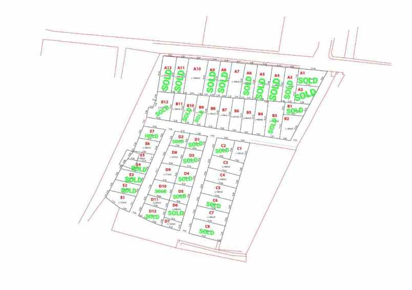 dijual tanah pondok kopi