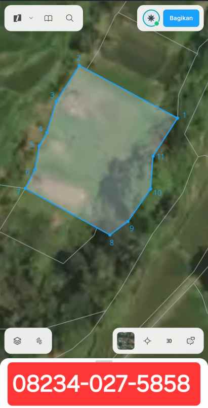 dijual tanah pupuan telallalang gianyar