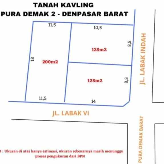 dijual tanah pura demak