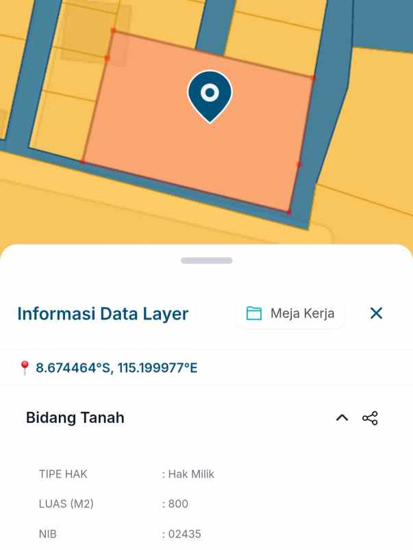 dijual tanah pura demak