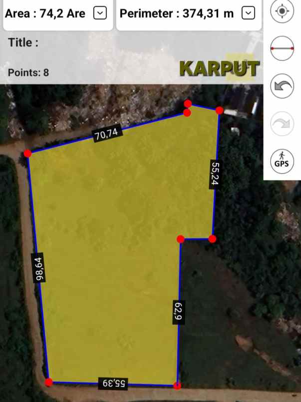 dijual tanah puri gading