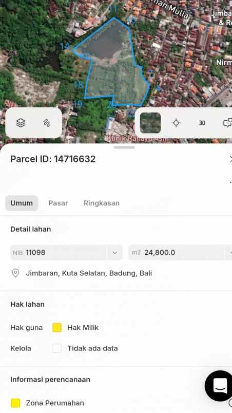 dijual tanah raya uluwatu