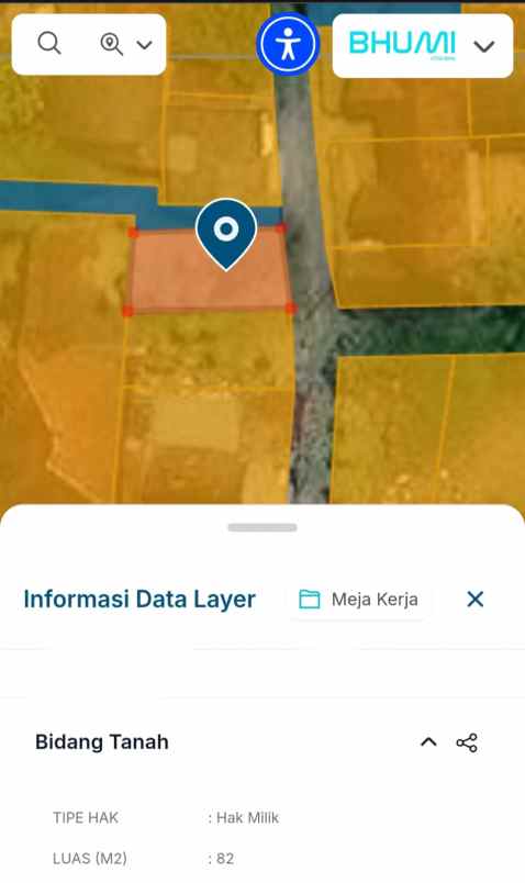 dijual tanah sewon