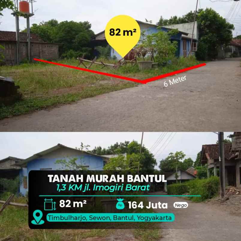 dijual tanah sewon