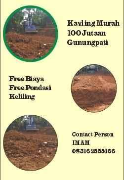 dijual tanah sumur gunung gunungpati