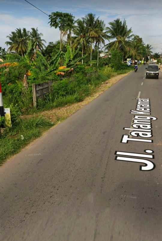 dijual tanah tanah di jl talang keramat