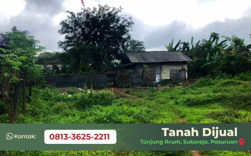 dijual tanah tanjung sari tanjung arum