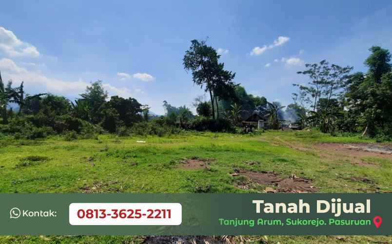 dijual tanah tanjung sari tanjung arum