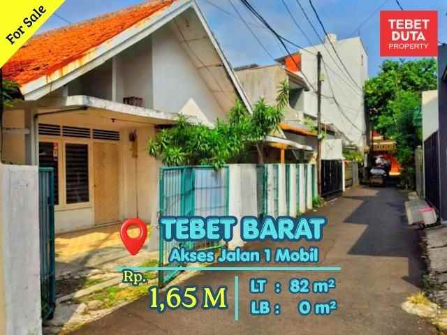 dijual tanah tebet barat