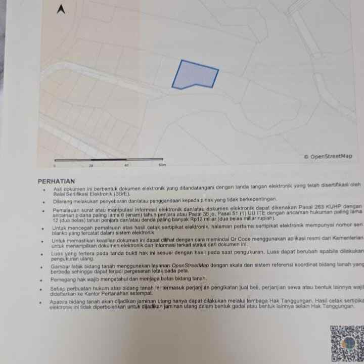 dijual tanah umah buluh