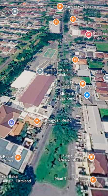 disewakan ruko gudang kantor jalan puri widya kencana