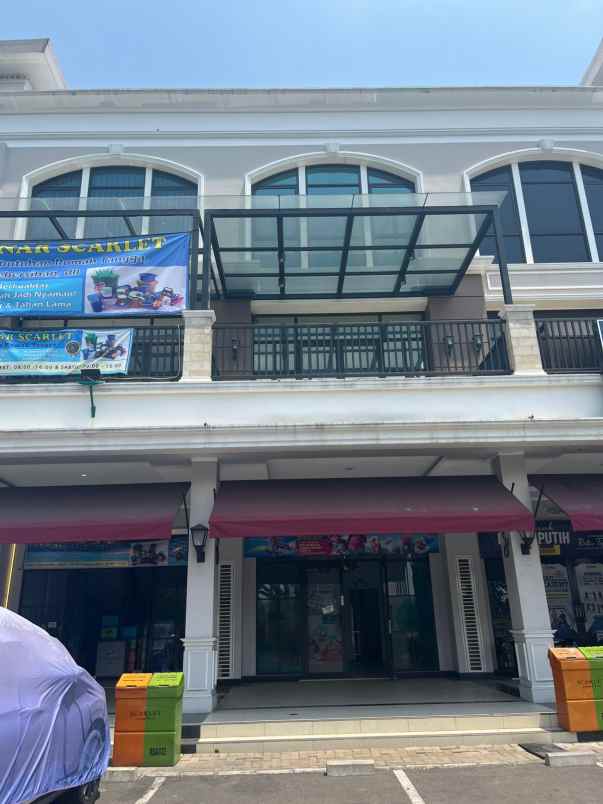 disewakan ruko scarlet summarecon bekasi