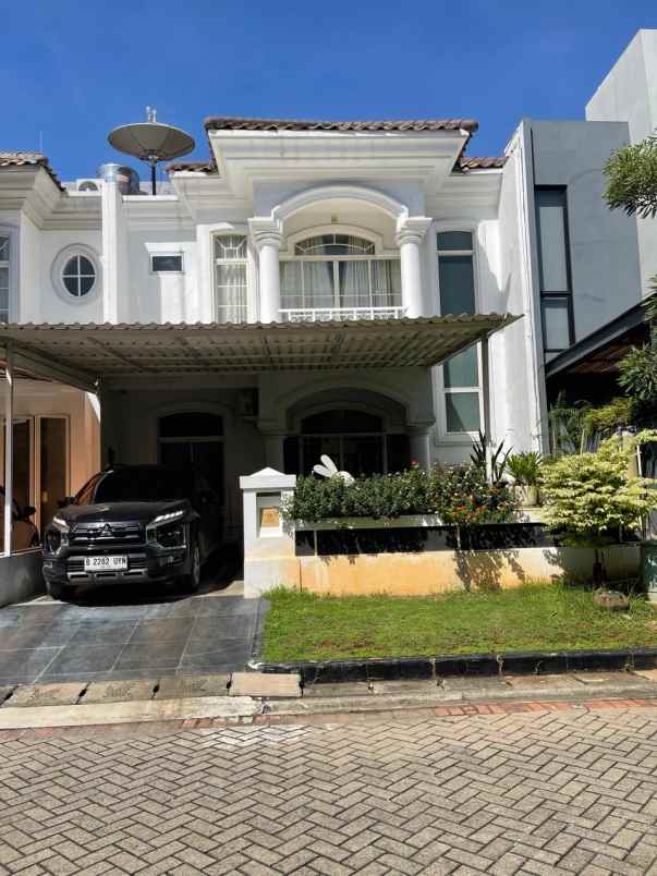 disewakan rumah golf island pik jakarta utara
