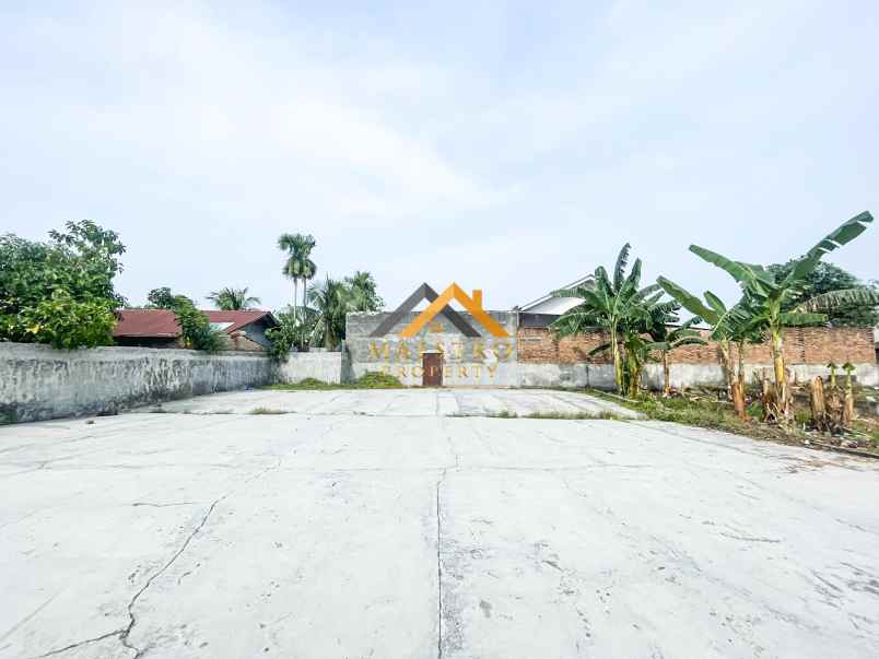 disewakan tanah jalan musyawarah daerah percut