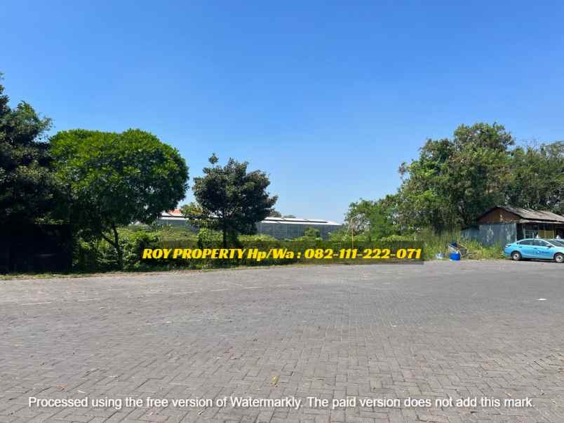 disewakan tanah jl lakarsantri kec