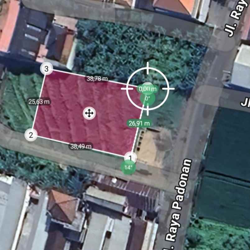 disewakan tanah padonan