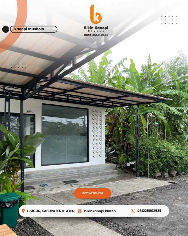 jasa pasang kanopi besi termurah klaten