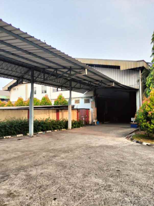 jual gudang ex pabrik garmen jatiuwung tangerang