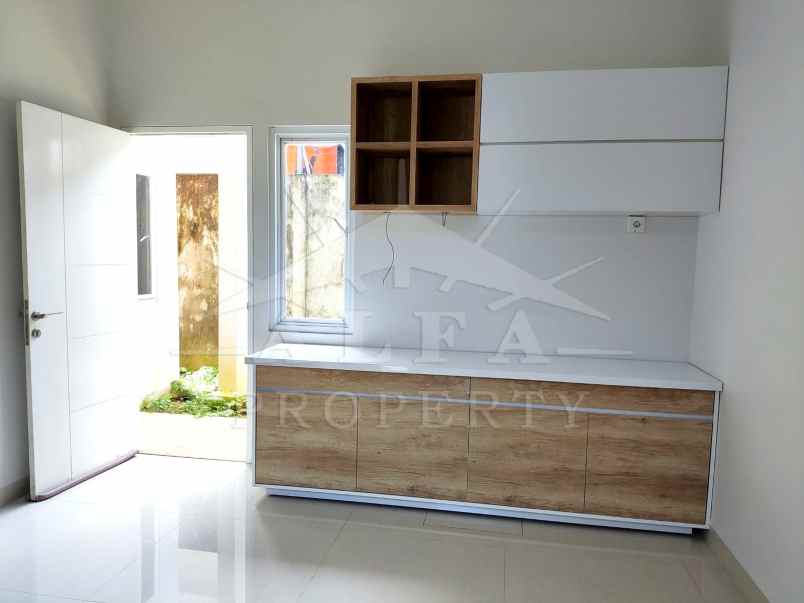 jual rumah baru semi furnish siap huni