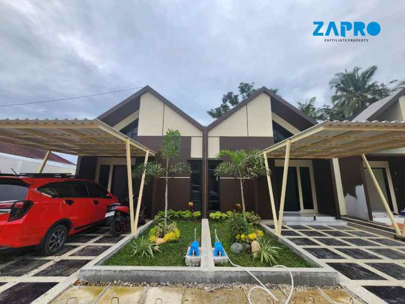 jual rumah desain modern di lumin padang
