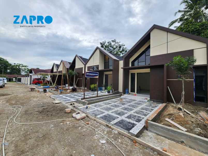 jual rumah desain modern di lumin padang