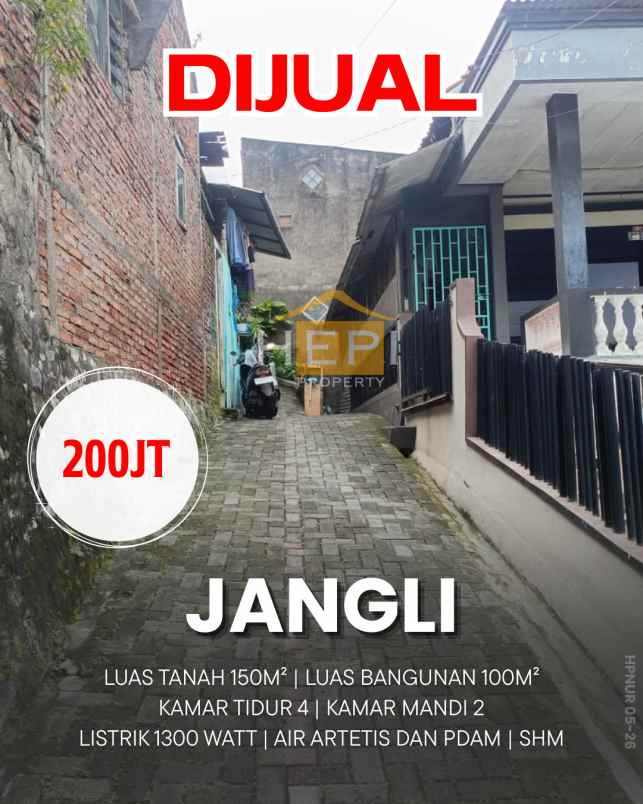 jual rumah di jangli jatingaleh candisari semarang