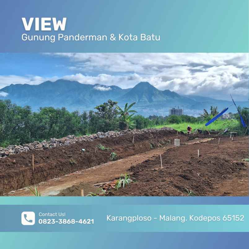 jual rumah malang karangploso dekat batu