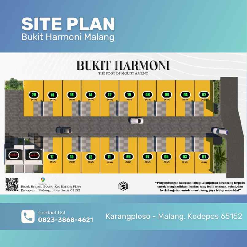 jual rumah malang karangploso dekat batu