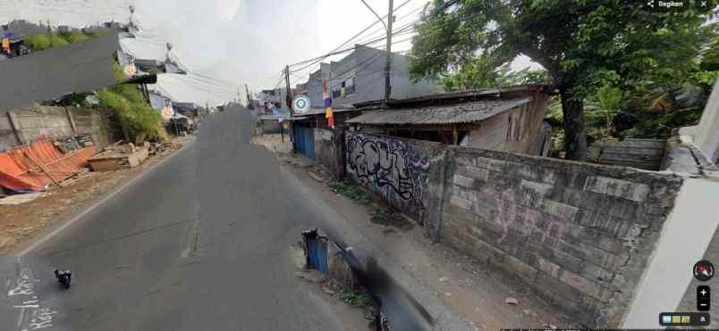 jual sewa tanah komersial 2 akses di raya kranggan