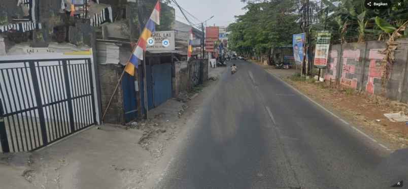 jual sewa tanah komersial 2 akses di raya kranggan