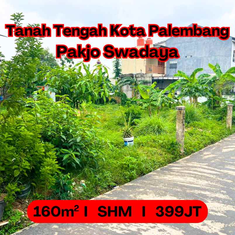 jual tanah siap bangun dekat man 3 palembang