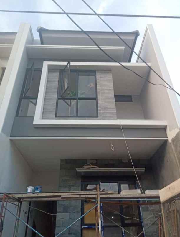 medokan asri rumah minimalis 2 lantai ready feb 2024