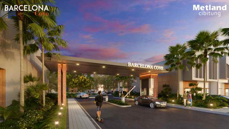 metland cibitung cluster barcelona cove