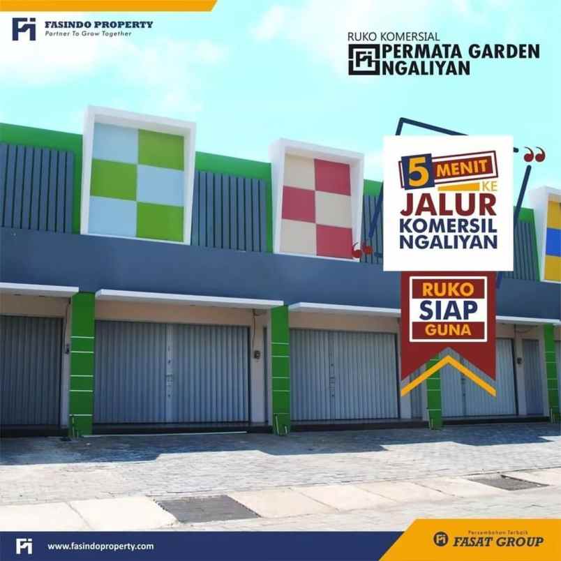 ruko usaha di permata garden ngaliyan
