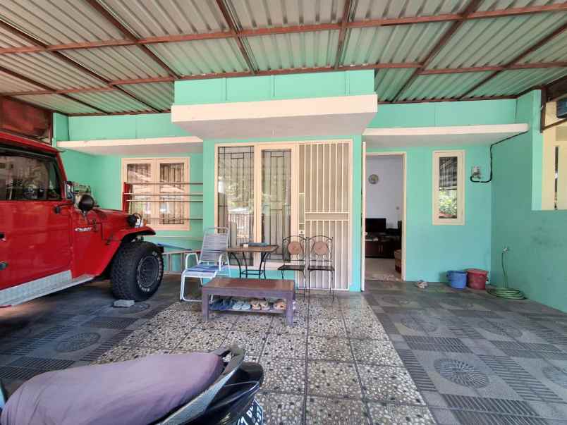 rumah 1 lantai semi furnish di jatibenig kota bekasi